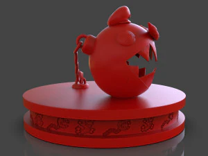 mario chomp from super mario odyssey 3D Print Model