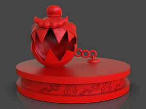 mario chomp from super mario odyssey 3D Print Model