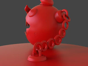 mario chomp from super mario odyssey 3D Print Model