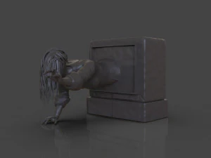 sadako ringu 3D Print Model