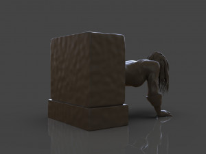 sadako ringu Model do druku 3D