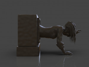 sadako ringu Model do druku 3D