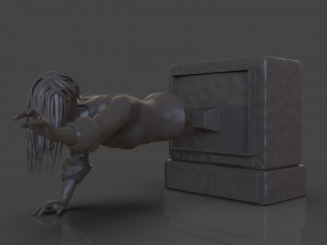 sadako ringu Model do druku 3D