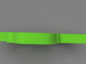 baby yoda head cookie cutter x-mas 3D Print Model