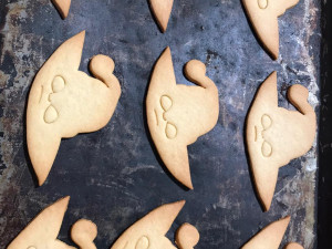 baby yoda head cookie cutter x-mas Modèles 3D en vedette