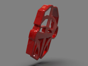 the mandalorian cookie cutter x-mas 3D 프린트 모델