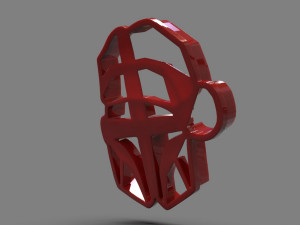 the mandalorian cookie cutter x-mas 3D 프린트 모델