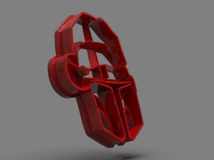 the mandalorian cookie cutter x-mas 3D 프린트 모델