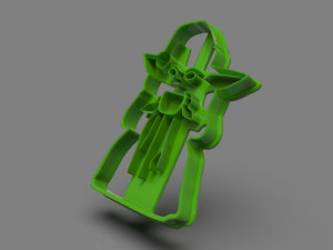 the mandalorian cookie cutter xmas collection Modello di stampa 3D