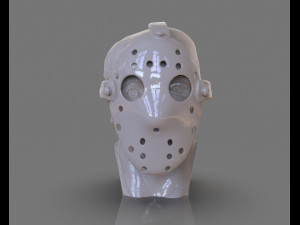 jason voorhees bust 3d print model 3D 프린트 모델