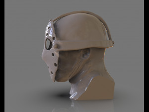jason voorhees bust 3d print model 3D 프린트 모델
