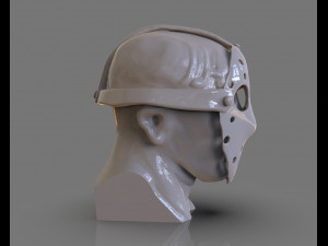 jason voorhees bust 3d print model 3D 프린트 모델