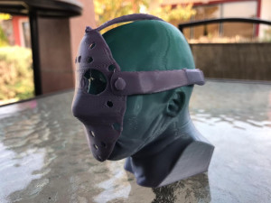 jason voorhees bust 3d print model 3D 프린트 모델