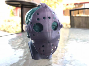 jason voorhees bust 3d print model 3D Print Model