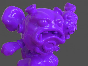 pokemon weezing 3d print 3D Baskı Modeli
