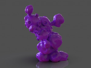 pokemon weezing 3d print 3D Baskı Modeli