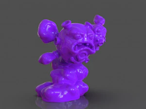 pokemon weezing 3d print 3D Print Model