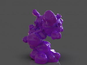 pokemon weezing 3d print 3D Baskı Modeli