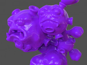 pokemon weezing 3d print 3D Print Model