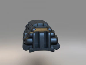 predator gaunlet top part 1987 3D Print Model