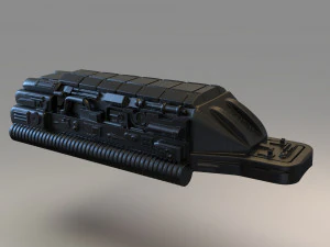 predator gaunlet top part 1987 3D Print Model