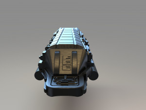 predator gaunlet top part 1987 3Dプリントモデル