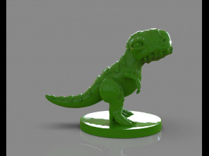 stylized dinosaur t rex 3D Print Model