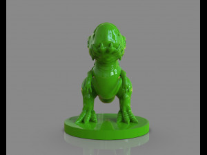 stylized dinosaur t rex 3D Print Model