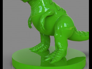 stylized dinosaur t rex 3D Print Model