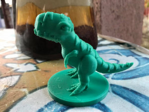 stylized dinosaur t rex 3D Print Model