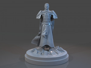 emperor valkorion sculpture 3d print full 3D Baskı Modeli