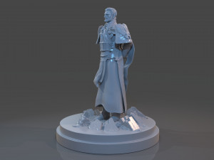 emperor valkorion sculpture 3d print full 3D Baskı Modeli