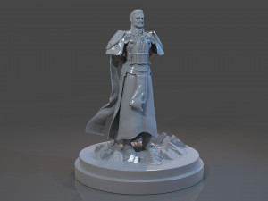emperor valkorion sculpture 3d print full 3D Baskı Modeli