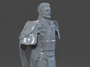 emperor valkorion sculpture 3d print full 3D Baskı Modeli