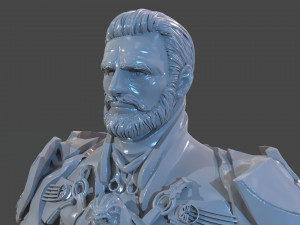 emperor valkorion sculpture 3d print full 3D Baskı Modeli