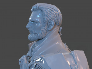 emperor valkorion sculpture 3d print full 3D Baskı Modeli