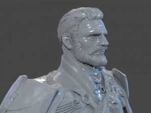 emperor valkorion sculpture 3d print full 3D Baskı Modeli