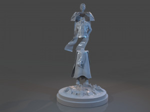 emperor valkorion sculpture 3d print full 3D Baskı Modeli