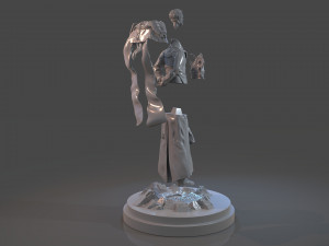 emperor valkorion sculpture 3d print full 3D Baskı Modeli