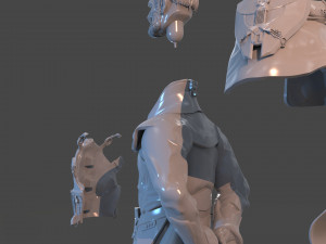 emperor valkorion sculpture 3d print full 3D Baskı Modeli
