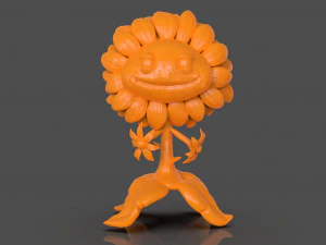 timelapse tournesol et zbrush Modèles 3D en vedette