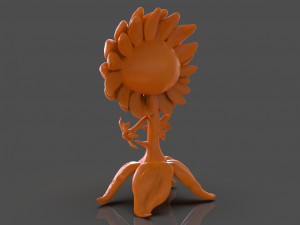 sunflower and zbrush timelapse Model Cetak 3D
