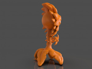 sunflower and zbrush timelapse Model Cetak 3D