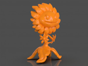 sunflower and zbrush timelapse Model Cetak 3D