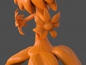 sunflower and zbrush timelapse Model Cetak 3D
