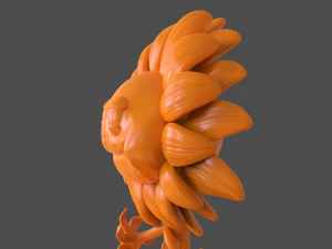 sunflower and zbrush timelapse 3D Print Model