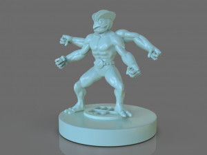 pokemon machamp figurine 3D Принт Модель