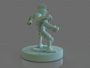 pokemon machamp figurine 3D Принт Модель