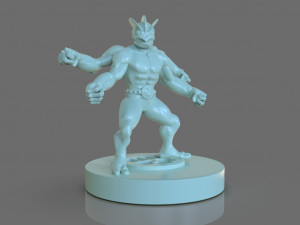 pokemon machamp figurine 3D Принт Модель