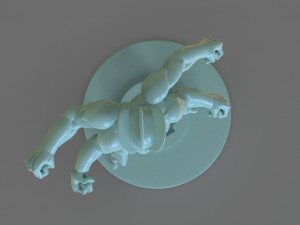 pokemon machamp figurine 3D Принт Модель